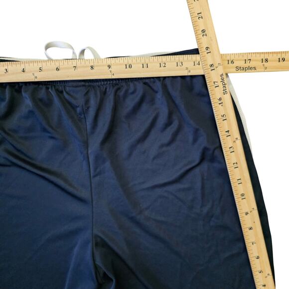 Nike Men’s XL Dri-FIT Blue Running Shorts White Stripe Athletic Drawstring - Picture 4 of 5